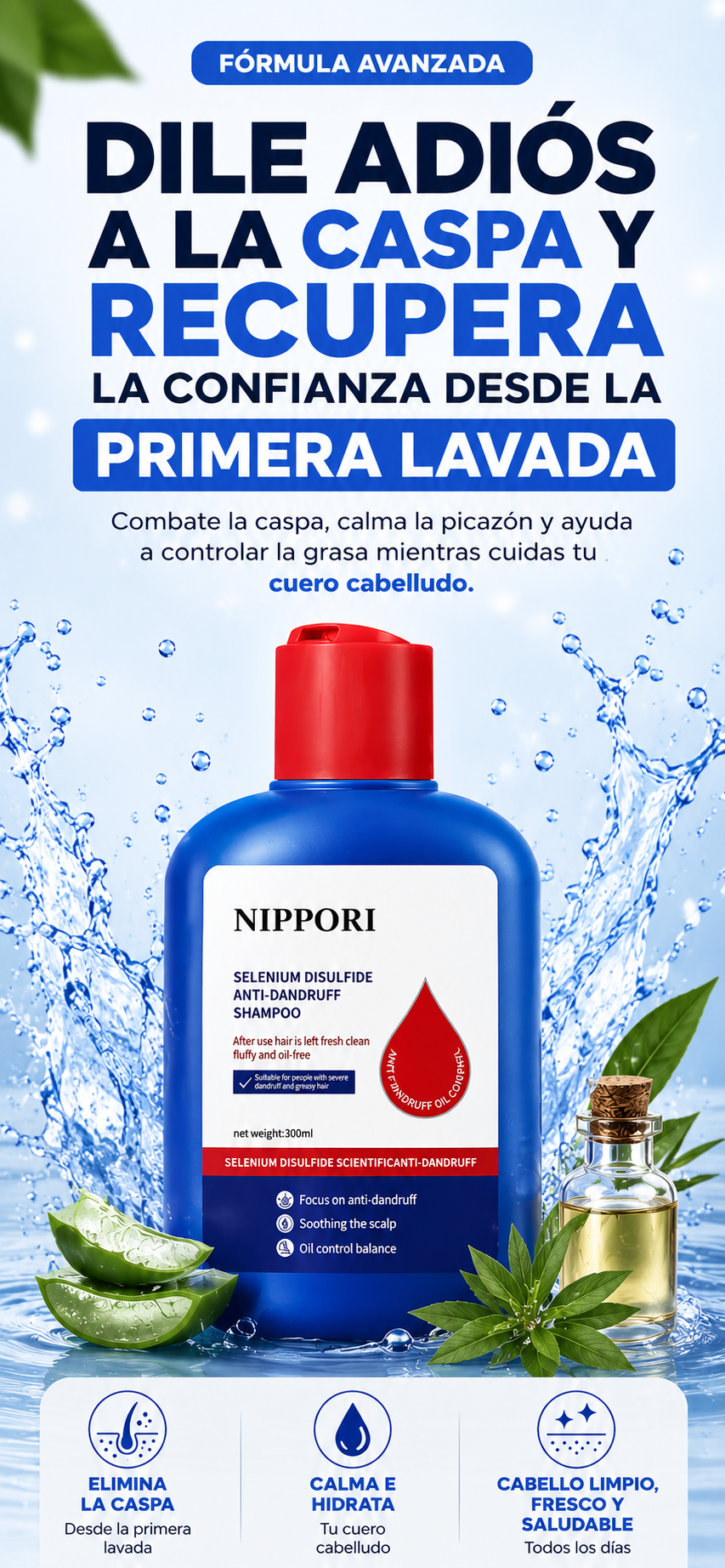 Nippori Shampoo Anticaspa